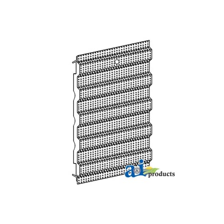 A & I Products Door, Grille 9.5" x13" x1" A-1882984M92